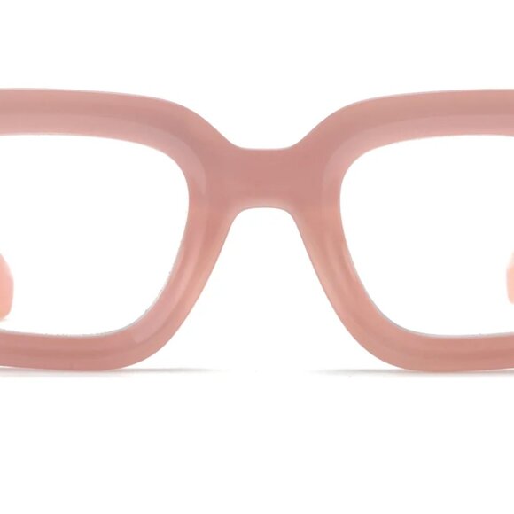 Ryan Simkhai Blue Light 1.25 Readers, Pink, NWT and Box - Picture 2 of 8